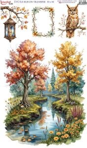 Ütü İle Rub On Transfer Kağıdı 30x50cm CK209