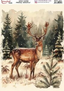 Pirinç Dekopaj Kağıdı 30x42cm PTY-301