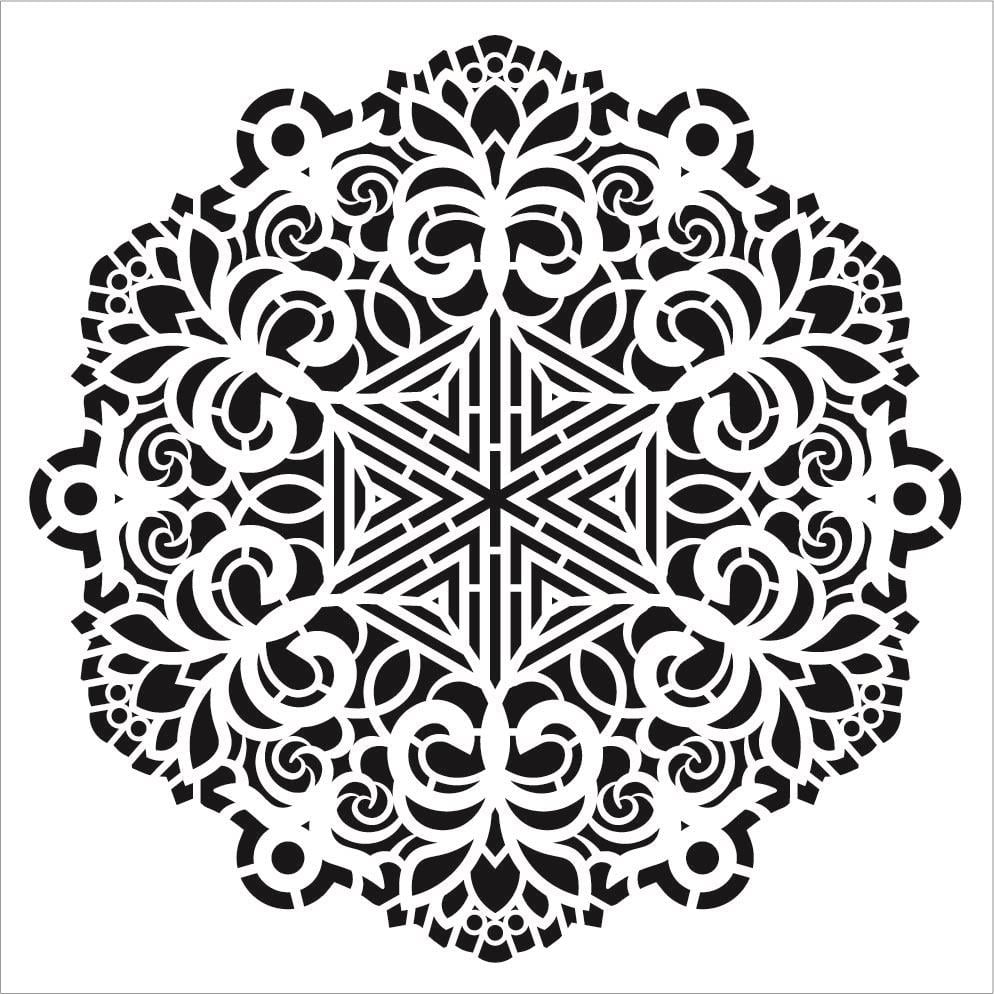 Cadence YDS Dantel Stencil (35x35) YDS-008