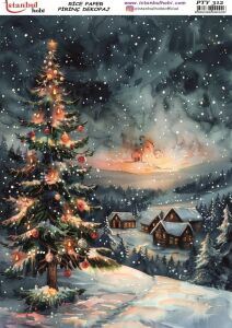 Pirinç Dekopaj Kağıdı 30x42cm PTY-312