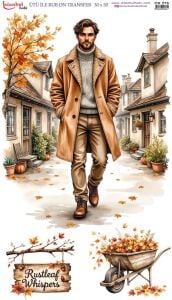 Ütü İle Rub On Transfer Kağıdı 30x50cm CK275