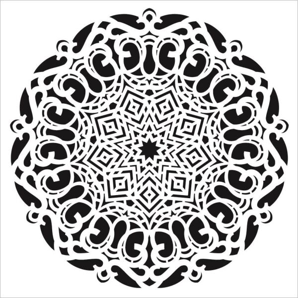 Cadence YDS Dantel Stencil (35x35) YDS-009