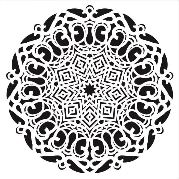 Cadence YDS Dantel Stencil (35x35) YDS-009