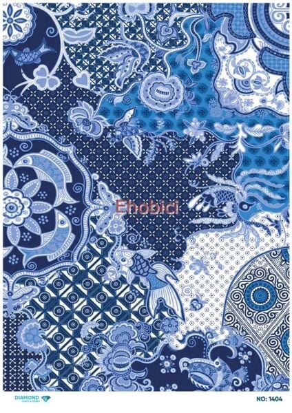 Diamond Pirinç Dekopaj Kağıdı - 1404
