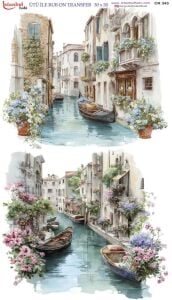 Ütü İle Rub On Transfer Kağıdı 30x50cm CK343