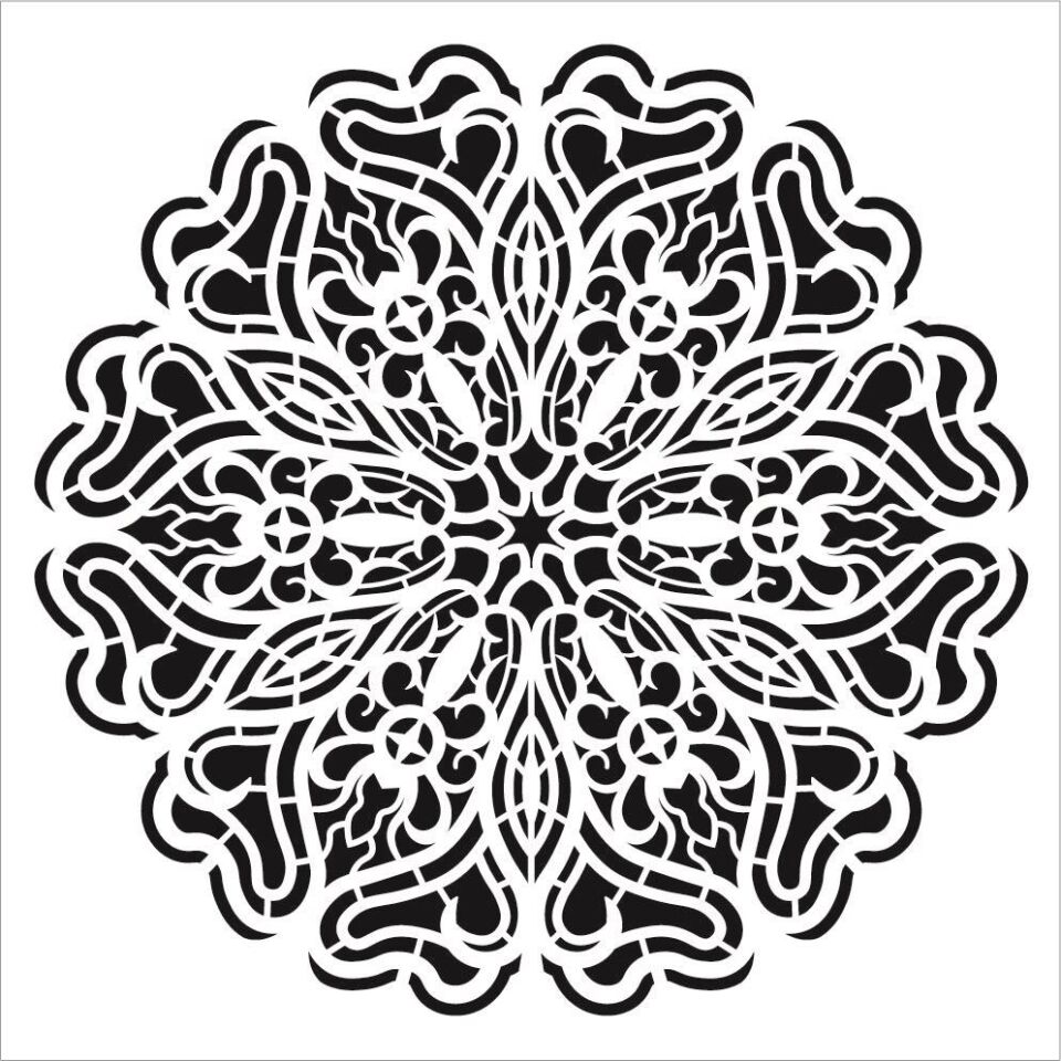 Cadence YDS Dantel Stencil (35x35) YDS-010