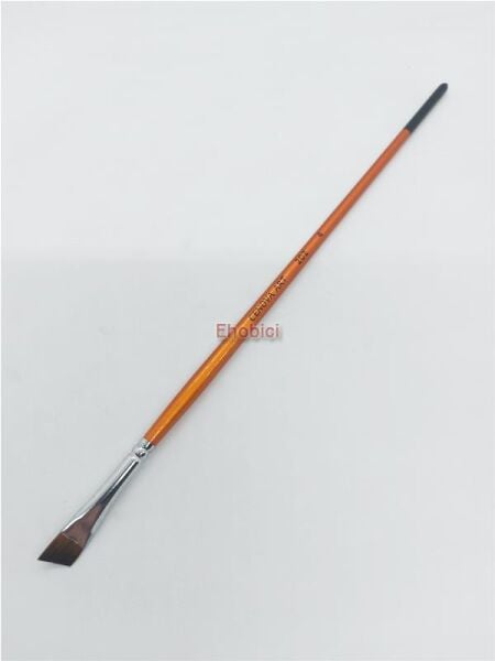 Cenova Art 202 Yan Kesik Uzun Sap Fırça No:4