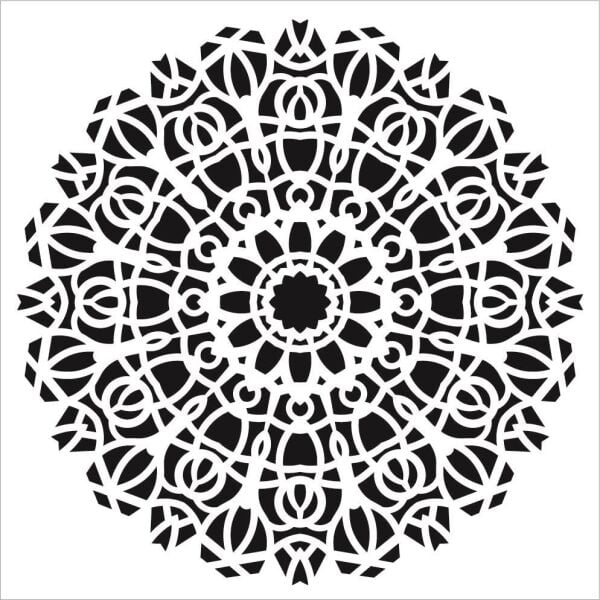 Cadence YDS Dantel Stencil (35x35) YDS-011