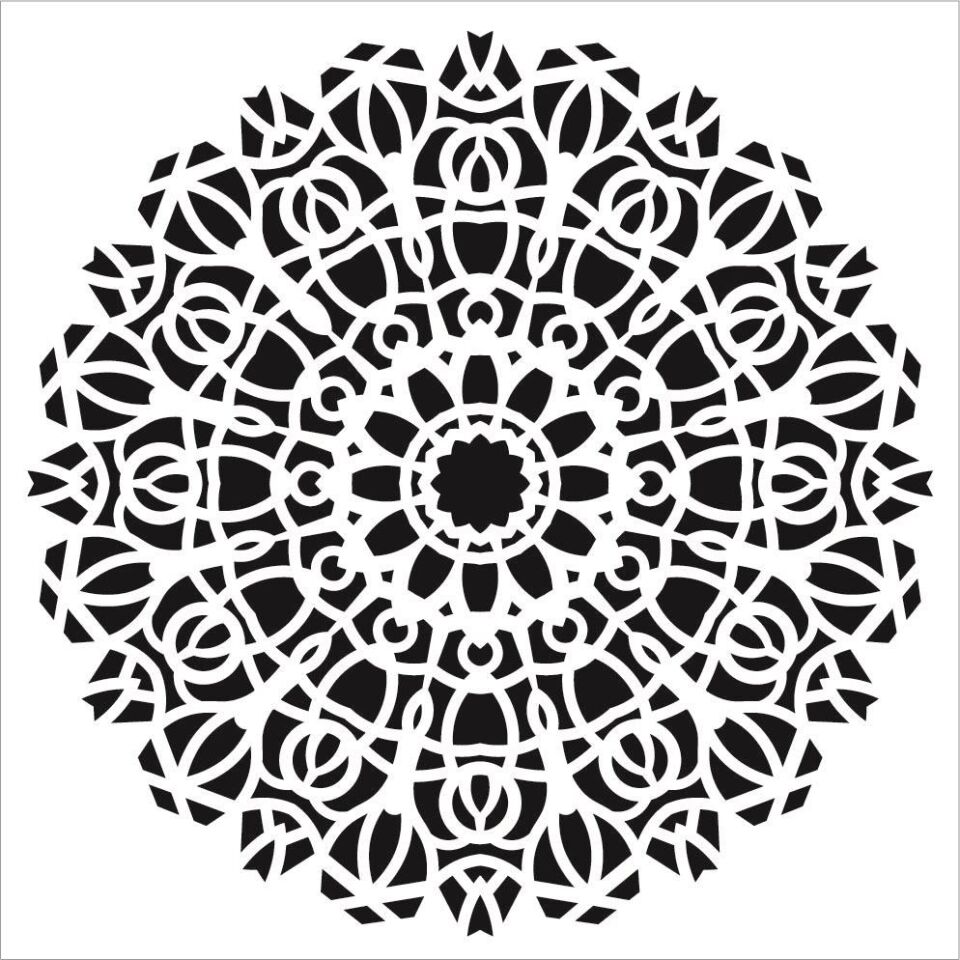 Cadence YDS Dantel Stencil (35x35) YDS-011