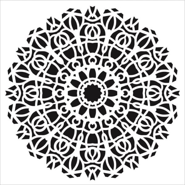 Cadence YDS Dantel Stencil (35x35) YDS-011