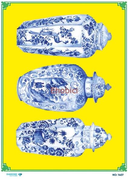 Diamond Pirinç Dekopaj Kağıdı - 1407