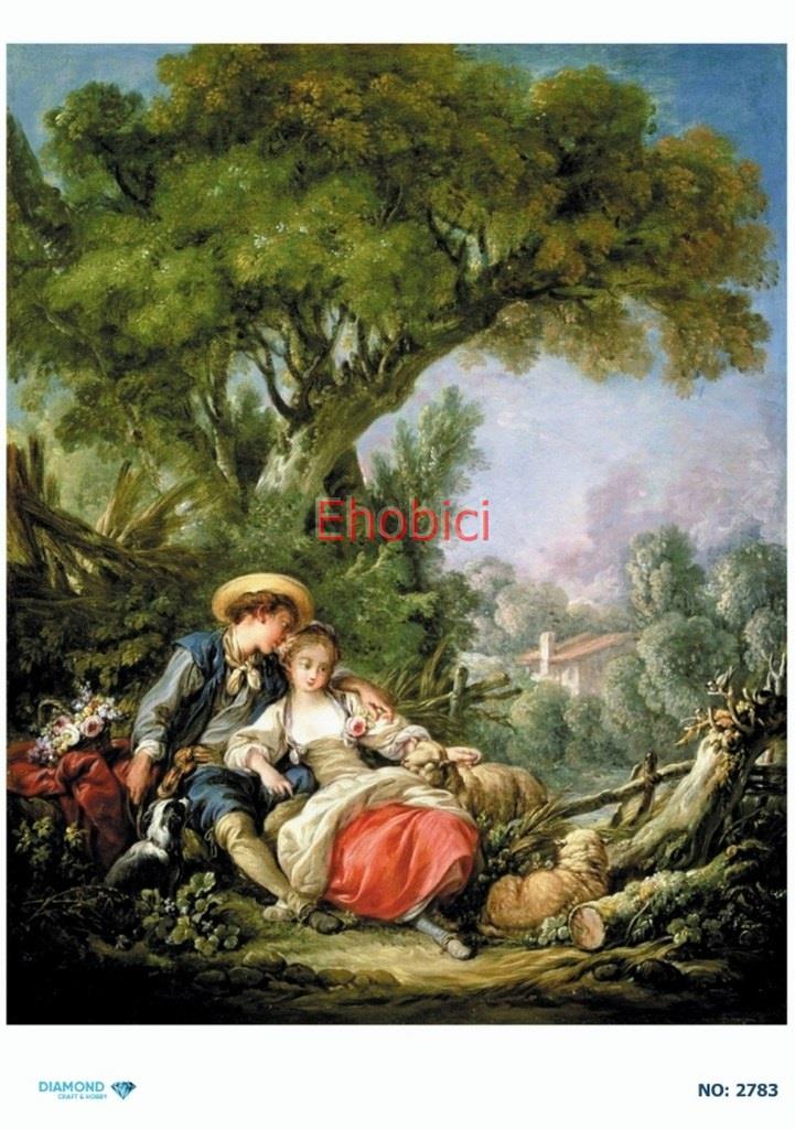 Diamond Pirinç Dekopaj Kağıdı - 2783