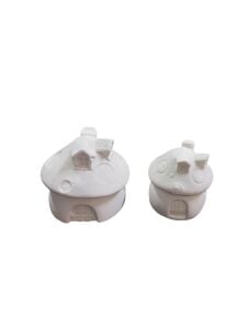 Mantar Evler 2 li Set 5x4cm+3,5x3,5cm