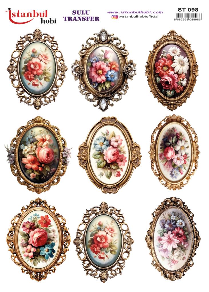 Sulu Transfer Kağıdı 25x35cm ST-098