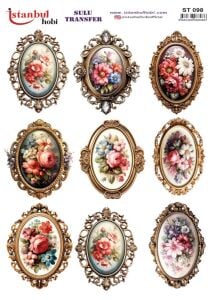 Sulu Transfer Kağıdı 25x35cm ST-098