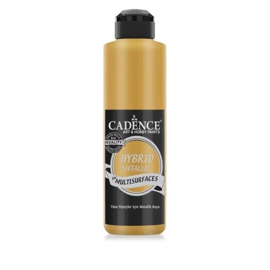 Cadence Hibrit Metalik Multisurface Boya HM800 Altın 500ML