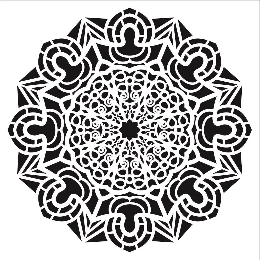Cadence YDS Dantel Stencil (35x35) YDS-013