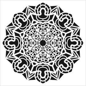 Cadence YDS Dantel Stencil (35x35) YDS-013