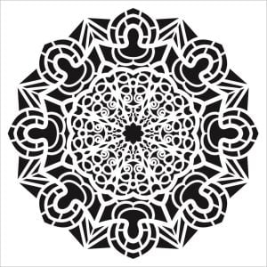 Cadence YDS Dantel Stencil (35x35) YDS-013