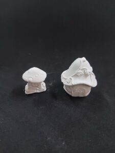 Mantar Evler 2 li Set2 4x4cm+3x2,5cm