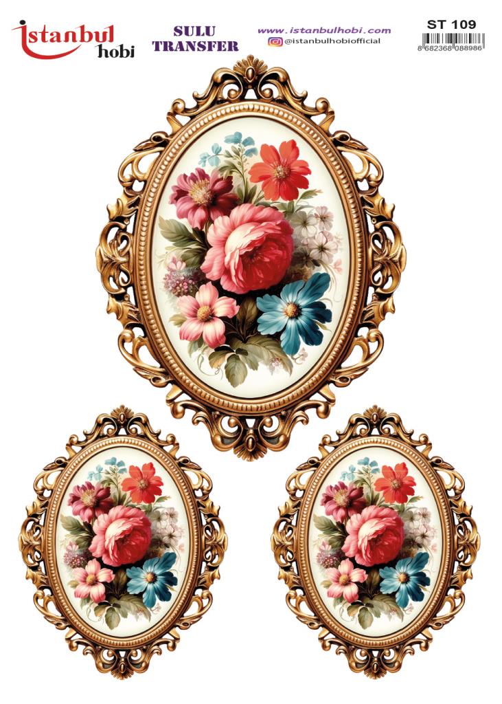 Sulu Transfer Kağıdı 25x35cm ST-109