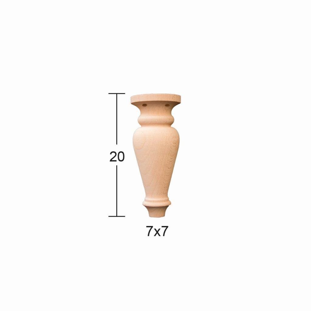 Torna Ayak 20cm Doğal Ağaç FT16