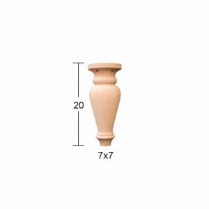 Torna Ayak 20cm Doğal Ağaç FT16