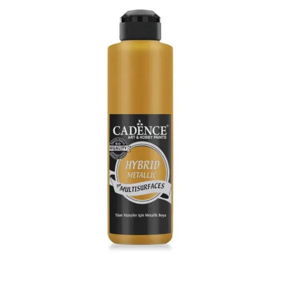 Cadence Hibrit Metalik Multisurface Boya HM801 Antik Altın 500ML