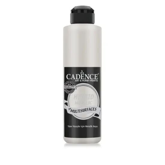 Cadence Hibrit Metalik Multisurface Boya HM802 İnci 500ML