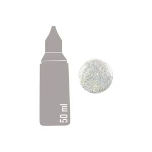 Cadence Simli Boncuk Boya 459 Gümüş Gökkuşağı 50ml