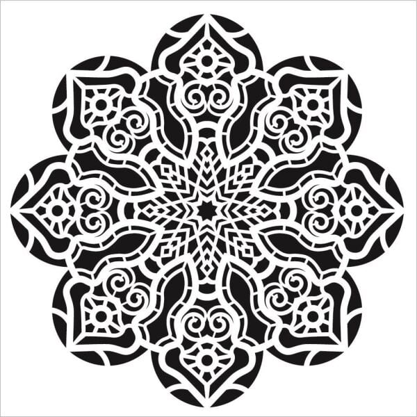 Cadence YDS Dantel Stencil (35x35) YDS-016