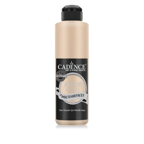 Cadence Hibrit Metalik Multisurface Boya HM803 Şampanya 500ML