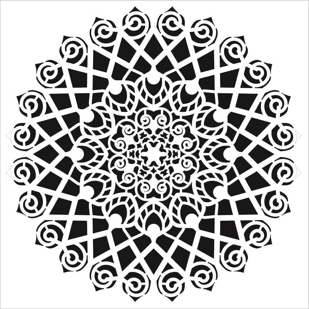 Cadence YDS Dantel Stencil (35x35) YDS-017