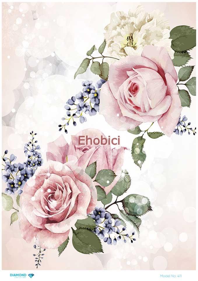 Diamond Pirinç Dekopaj Kağıdı - 411