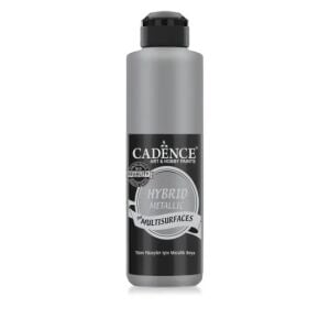 Cadence Hibrit Metalik Multisurface Boya HM804 Gümüş 500ML