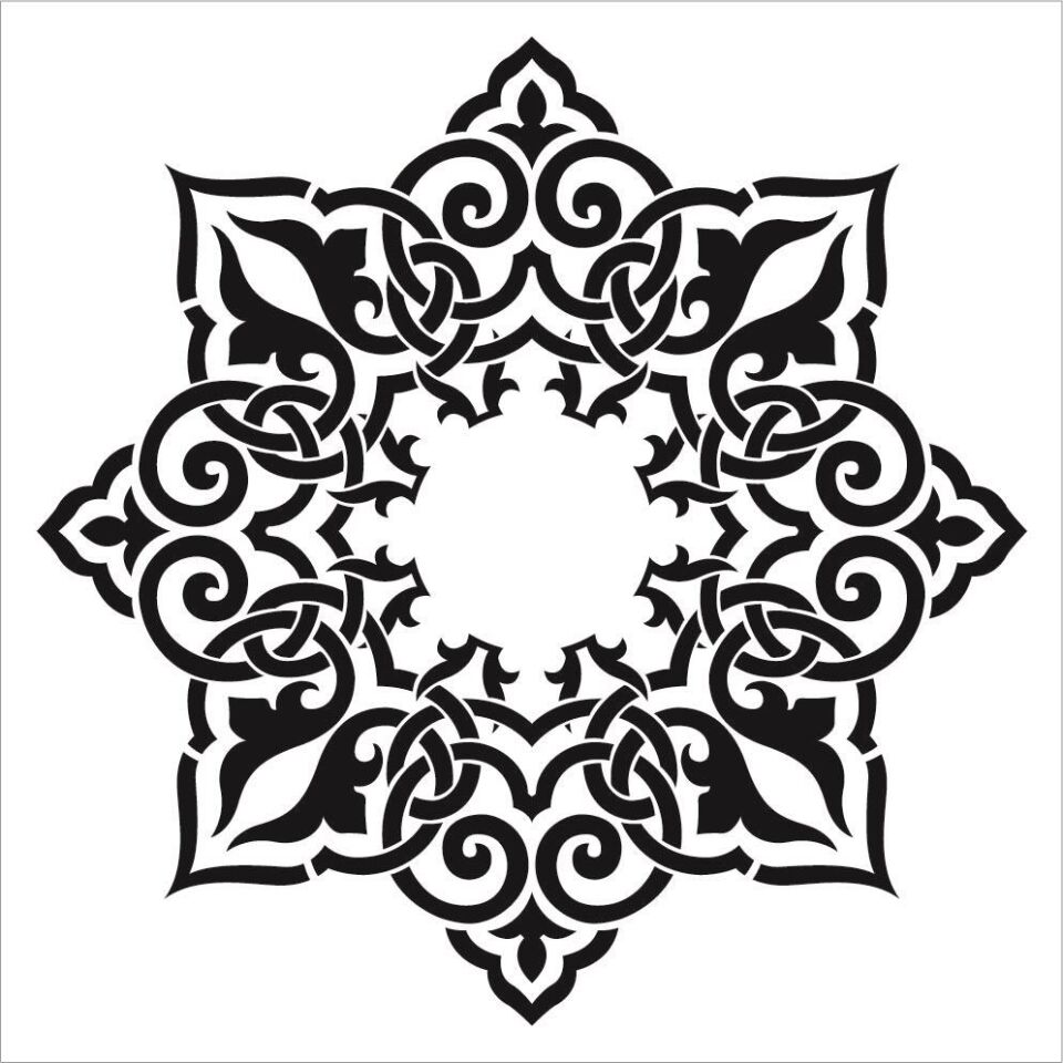 Cadence YDS Dantel Stencil (35x35) YDS-018