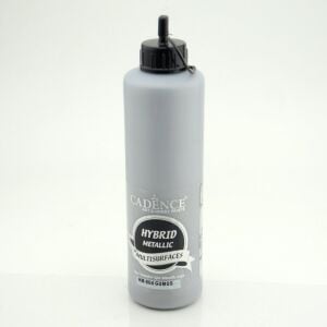 Cadence Hibrit Metalik Multisurface Boya HM804 Gümüş 500ML