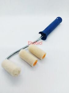 Kadife Rulo Fırça 5cm +2 Yedekli (Moher)