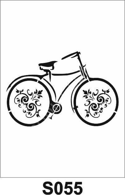 Diğer Karışık Desenler Stencil Şablon (15x20) S-055