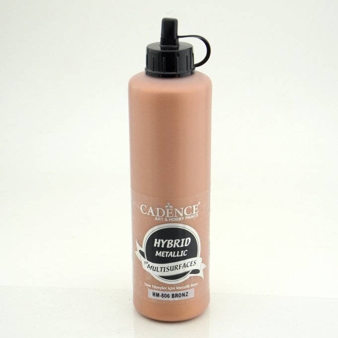 Cadence Hibrit Metalik Multisurface Boya HM806 Bronz 500ML