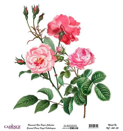 Cadence Evrensel Pirinç Dekopaj Kağıdı - UC-041