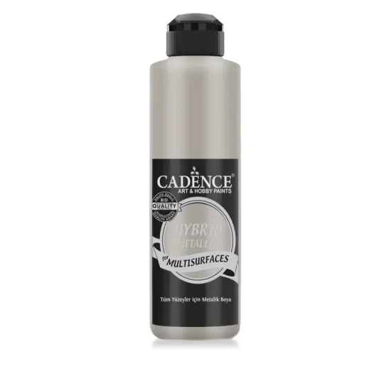 Cadence Hibrit Metalik Multisurface Boya HM807 Platin 500ML