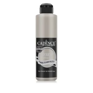 Cadence Hibrit Metalik Multisurface Boya HM807 Platin 500ML