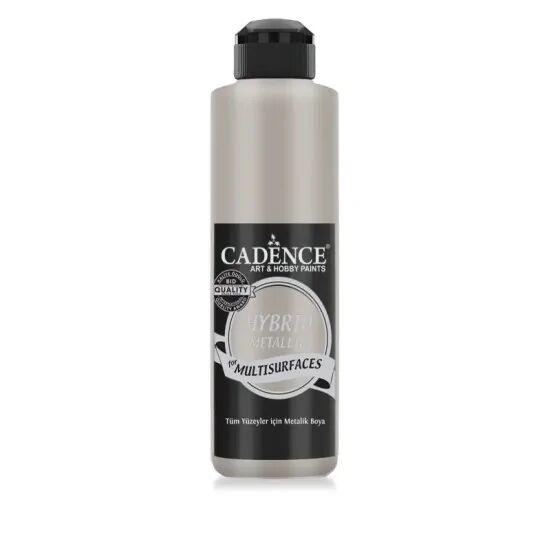 Cadence Hibrit Metalik Multisurface Boya HM807 Platin 500ML