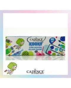 Cadence Kooky Cam Boyası 30ml 6 lı Set