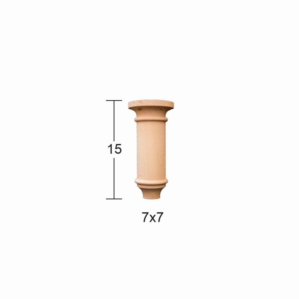 Torna Ayak 15cm Doğal Ağaç FT28