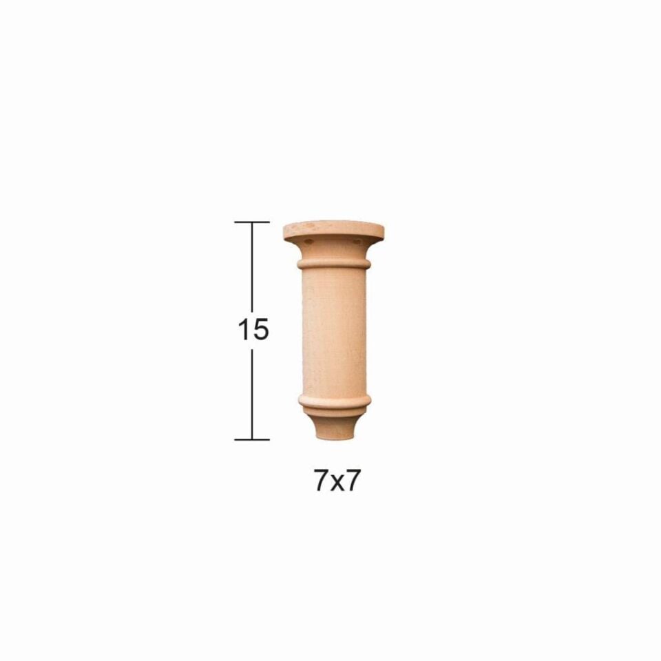 Torna Ayak 15cm Doğal Ağaç FT28