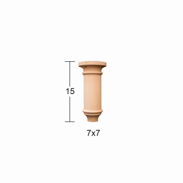Torna Ayak 15cm Doğal Ağaç FT28