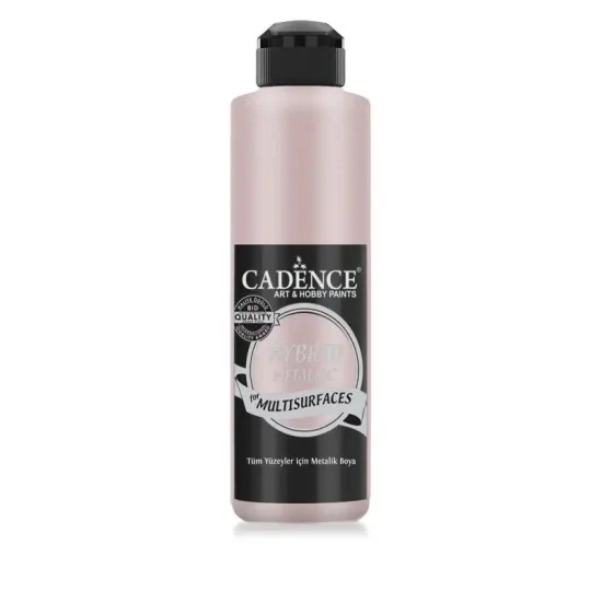 Cadence Hibrit Metalik Multisurface Boya HM808 Bebek Pembe 500ML