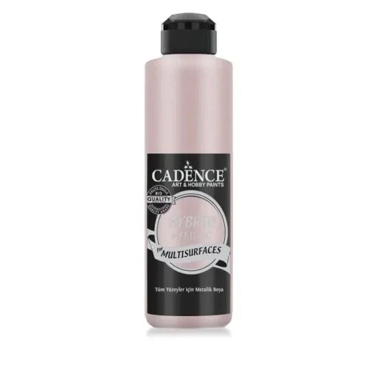 Cadence Hibrit Metalik Multisurface Boya HM808 Bebek Pembe 500ML